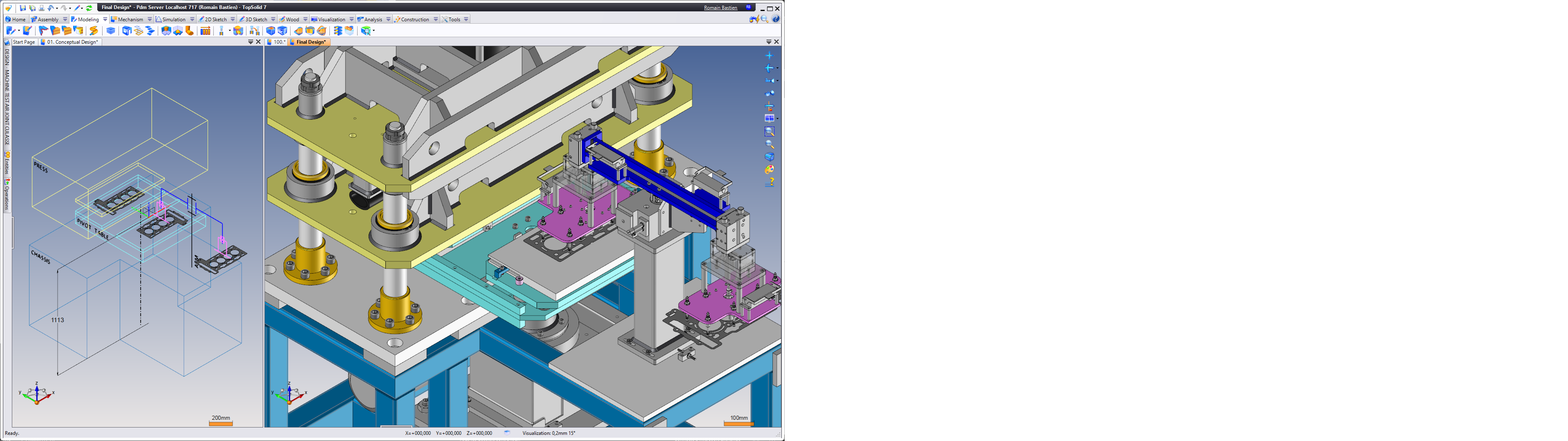 Interface TopSolid CAD